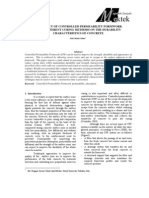 Controlled Permeablity Formwork