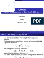 Boundary Value Problems Part 2