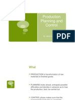 Production Planning and Control: By: Ashok Kumar Anand