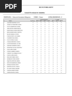 Listado Provisional de Admitidos - Curso 09-10 - Alfabeticamente