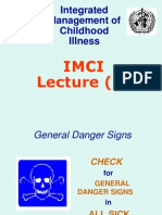 General Danger Signs and Main Symptoms of Cough Difficult Breathing