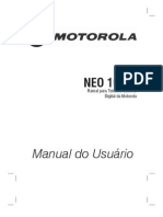 Manual Do Usuário - Motorola NEO 100R