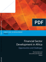 Financial Sector Development in Africa