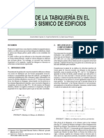 Efectos de La Tabiqueria en El Analisis Sismico de Edificios