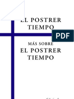 El Postrer Tiempo