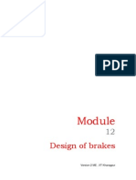 35 Design of Shoe Brakes