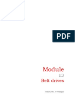 38 Design of Flat Belt Drives