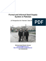 Formal and Informal Seed Supply System in Pakistan