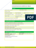 Formulario Investigacion Accidentes Trabajo