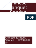 Chinese Banquet Service