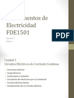 1 INTRODUCCION Fundamentos de Electricidad