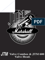 Marshall JTM 60 User's Manual