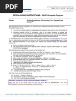 GCAP Extra Instructions Update 062111-Water Content