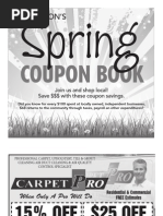 Coupon Book March 2013