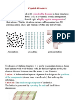 Crystalline Structure