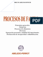 Kielmanovich, Jorge - Procesos de Familia