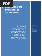 Plan de Desarrollo Concertado Ascope 2011-2021