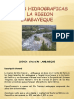 Cuencas Hidrograficas de La Region Lambayeque