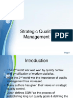 Module 1 Strategic Quality Management