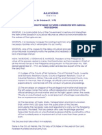 P.D. 26 - Extending Franking Privilege To Papers Connected With Judicial Proceedings