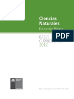 Bases Curriculares Ciencias 2012