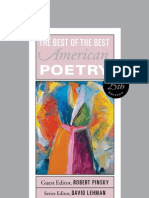 The Best of The Best American Poetry, 25th Anniversary Edition