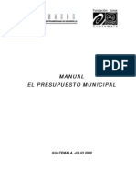 Manual de Presupuesto Municipal