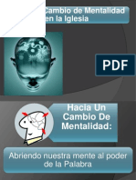 Hacia Un Cambio de Mentalidad