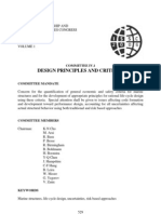 Design Principles and Criteria Marine Structures ISSC 2006