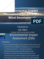 Environmental Impact Assessment For Offshore Wind Development