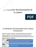 2.5 Medición Del Desempeño de La Cadena