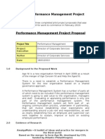 8b 4. Sample - Performance Management Project Proposal