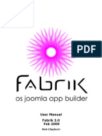 Fabrik User Manual 2 0 Rev1