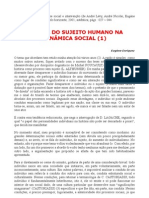 Eugène Enriquez - 01 - o Papel Do Sujeito Humano Na Dinâmica Social