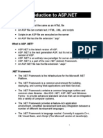 Introduction To ASP - Netintroduction To