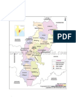 Chhattisgarh District Map