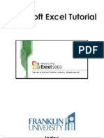 1 Excel Tutorial