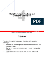 Oracle Database 11g: SQL Lesson 04