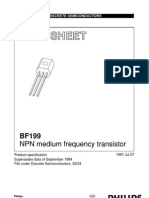 Data Sheet: NPN Medium Frequency Transistor