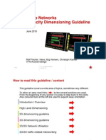 Radio Networks Capacity Dimensioning Guideline