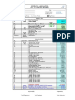 Gas Flow Calculation Aga - 3 Base On L-10 Chart: U U U C N