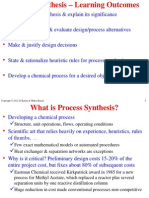 Define Process Synthesis & Explain Its Significance