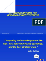 Strategic Options For Building Competitiveness