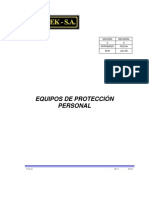 PR-SIAHO-004 Equipos de Protección Personal
