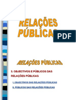 3 Objectivos e Públicos Das Relaçôes Publicas