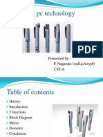 5 Pen PC Technology Powerpoint Presentation