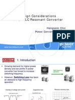 Design Considerations For An LLC Resonant Converter