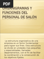 Organigramas y Funciones Del Personal