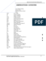 Appendix A: Abbreviations / Acronyms: Mbe4000 Application and Installation