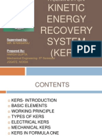 Kinetic Energy Recovery System